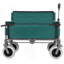 Chariot pliant 3 en 1 avec siège de banc, capacité de 500 lb, roues tout-terrain pour une utilisation extérieure polyvalente-124641993