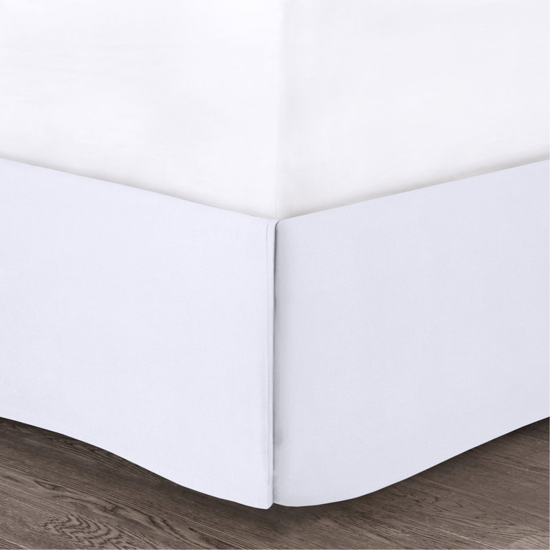 5 Piece Microfiber Ruffled Comforter Set White King, King Comforter  + 4 Additional Pieces