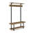 Pomona 48" Hall Tree with Open Storage, Rustic Natural-1981361093