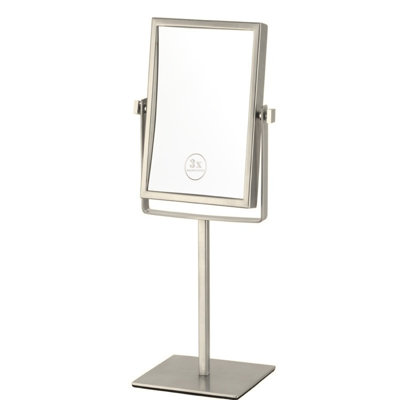 Miroir grossissant autoportant