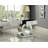 Jocelyn Mirrored Glass Top End Table