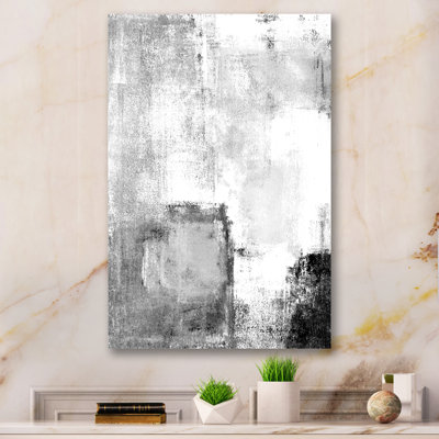 Art moderne gris et bleu II 2PT47722