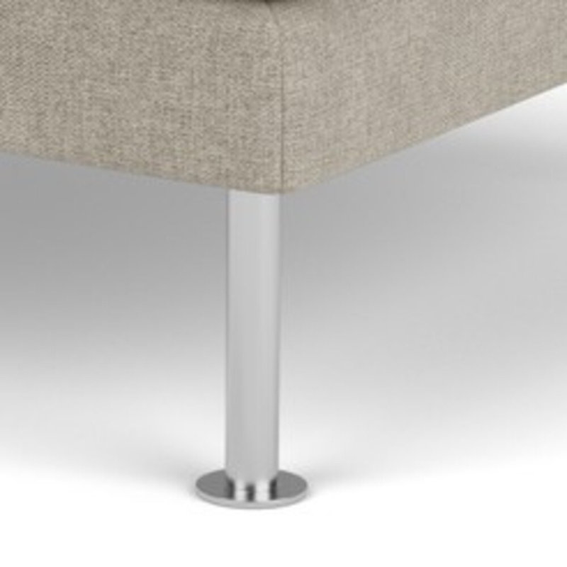 Firhoj Square Ottoman, Beige
