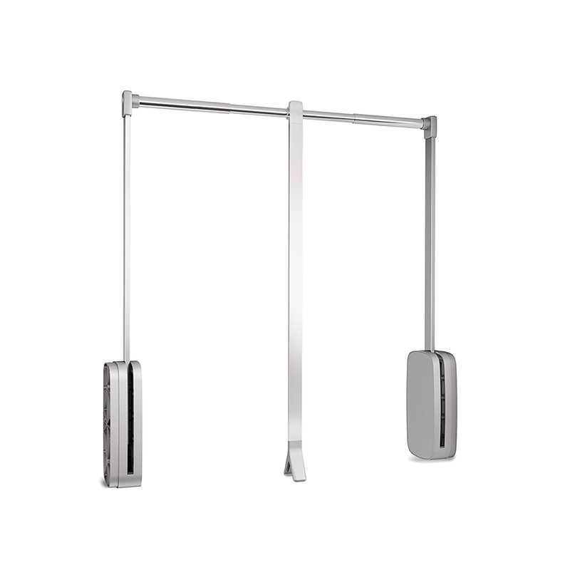 Nicolaus Metal Closet Rod, Chrome