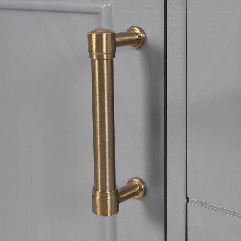 Meuble-lavabo 30 po avec lavabo en céramique, Gris