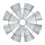 Suspension murale 16,75 x 16,75 po