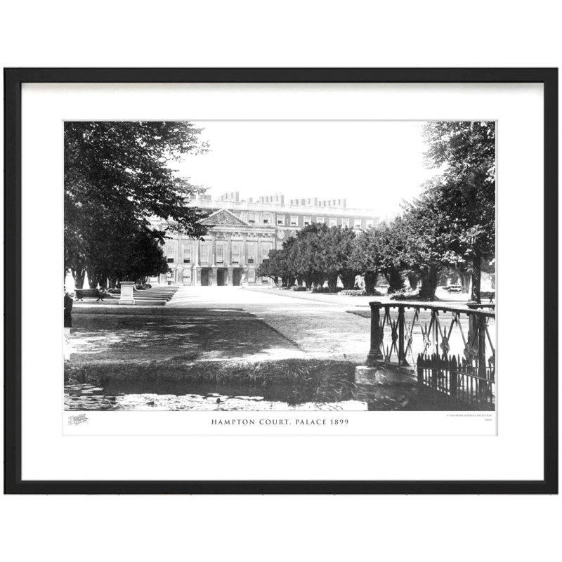 Hampton Court, Palace 1899 by Francis Frith - Single Picture Frame Print, 60cm H x 80cm W x 2.3cm D