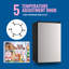 WANAI 3.2 Cubic Feet Mini Fridge Small Refrigerator for Dorm College Office-98077652