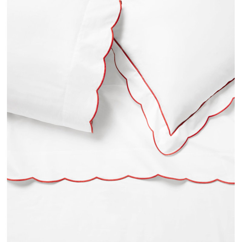 Limana Pillow Case, Persimmon, King Pillowcase