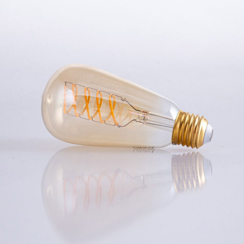 5W E27 Dimmable LED Vintage Edison GLS Light Bulb Amber