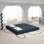 3-Seats Convertible Floor Sofa Bed, Corduroy Folding Mattress Sofa Floor Lounge Couch for Living Room, Bedroom-2086747383