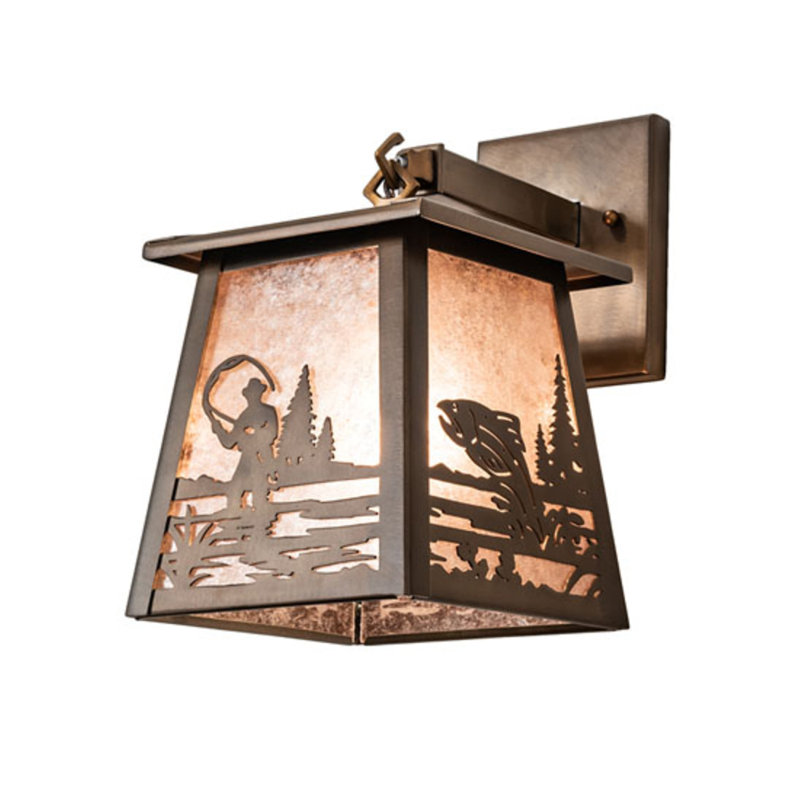 Fly Fisherman 1 - Light Armed Sconce