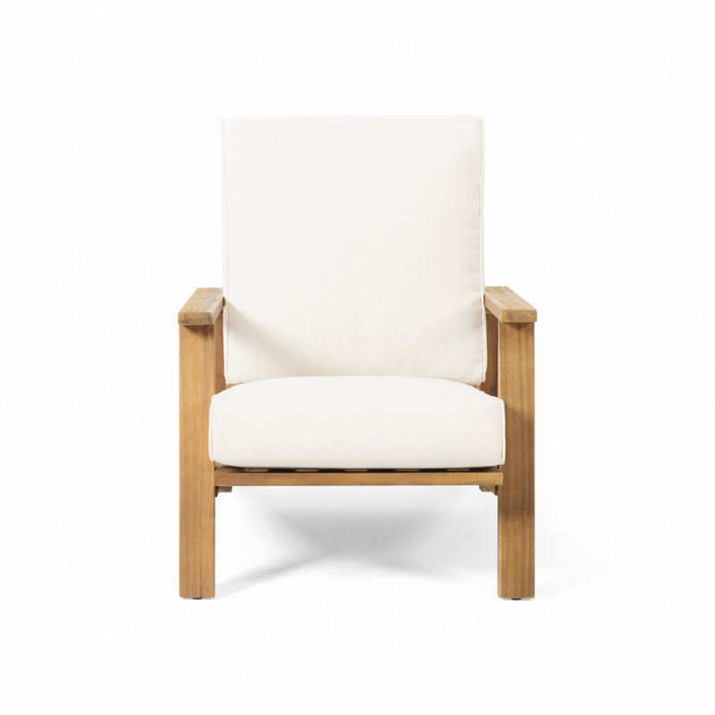 Fauteuil club Paloma, Beige