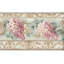 Bordure florale kabat lilas roses