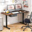 Adjustable Metal Base Computer Desk