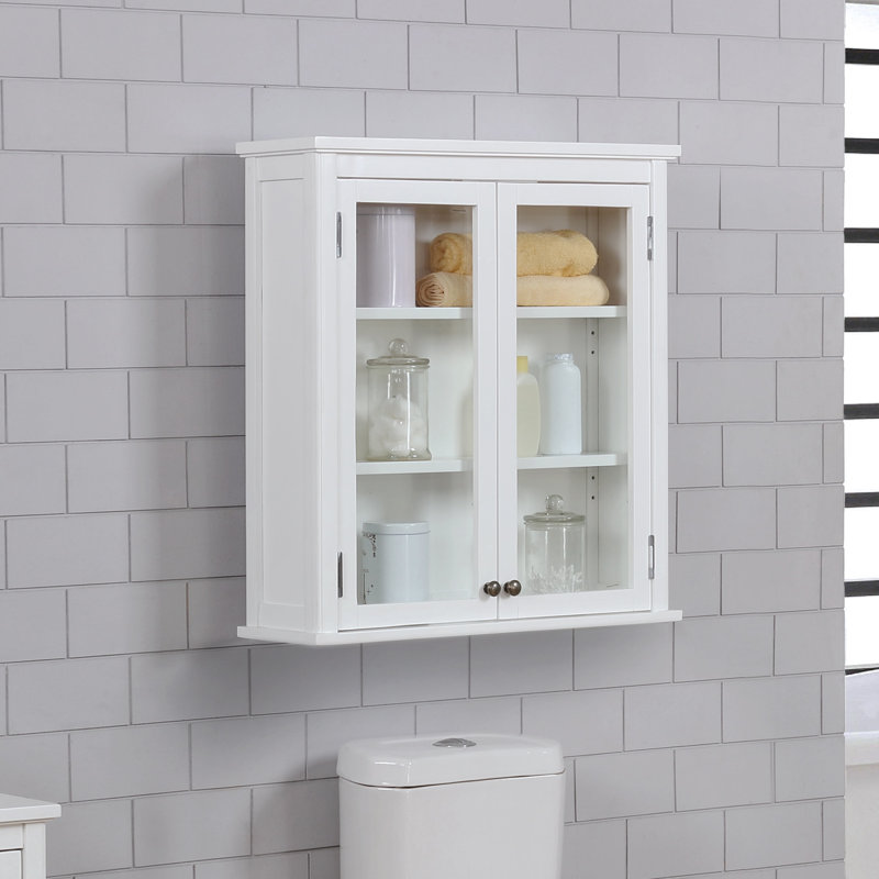 Carruthers 68.58cm x 73.66cm Wall Mounted Cabinet