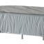 Oval Grey High Gloss Coffee Table With Build And Attractive Finish For Living Room Metal Table, Enhancing Decor