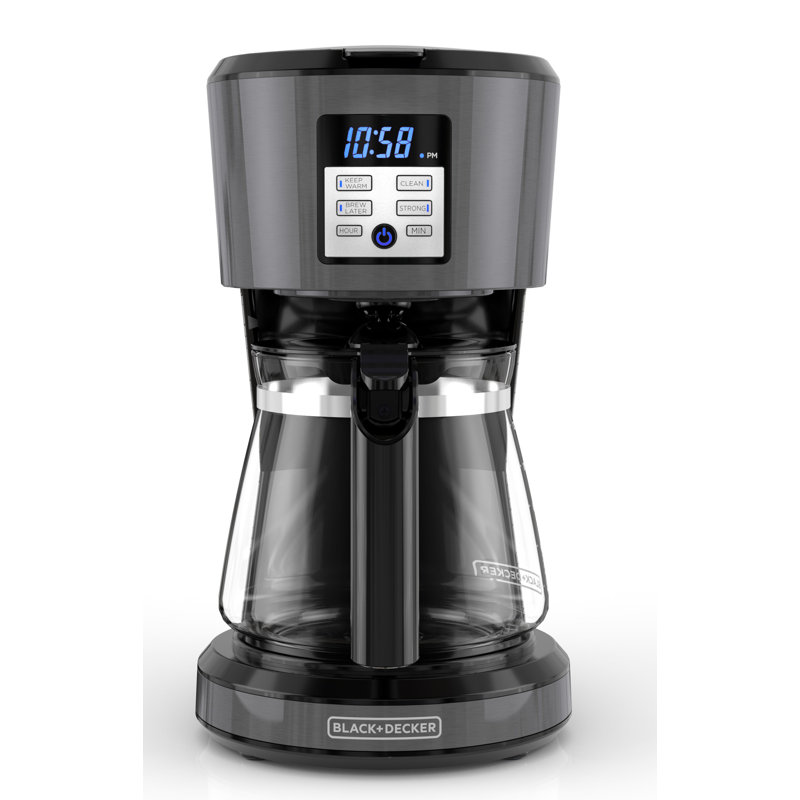 Cafetière 12 tasses noir & decker