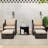 4 - Person Patio Conversation Set with Cushions-105791154