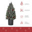 Arbre de Noël artificiel miniature 18 po