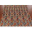Tapis oriental géométrique en laine Kilim 10 x 16