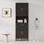 Modern Bathroom Cabinet with Drawer,Soft-Close Doors,and Open Storage,Versatile Storage Layout-491183925