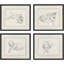 Art antique avec croquis de chien