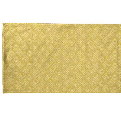 Serviette de thé à labyrinthe carré
