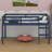 Wooden Loft Bed With Ladder-362022575