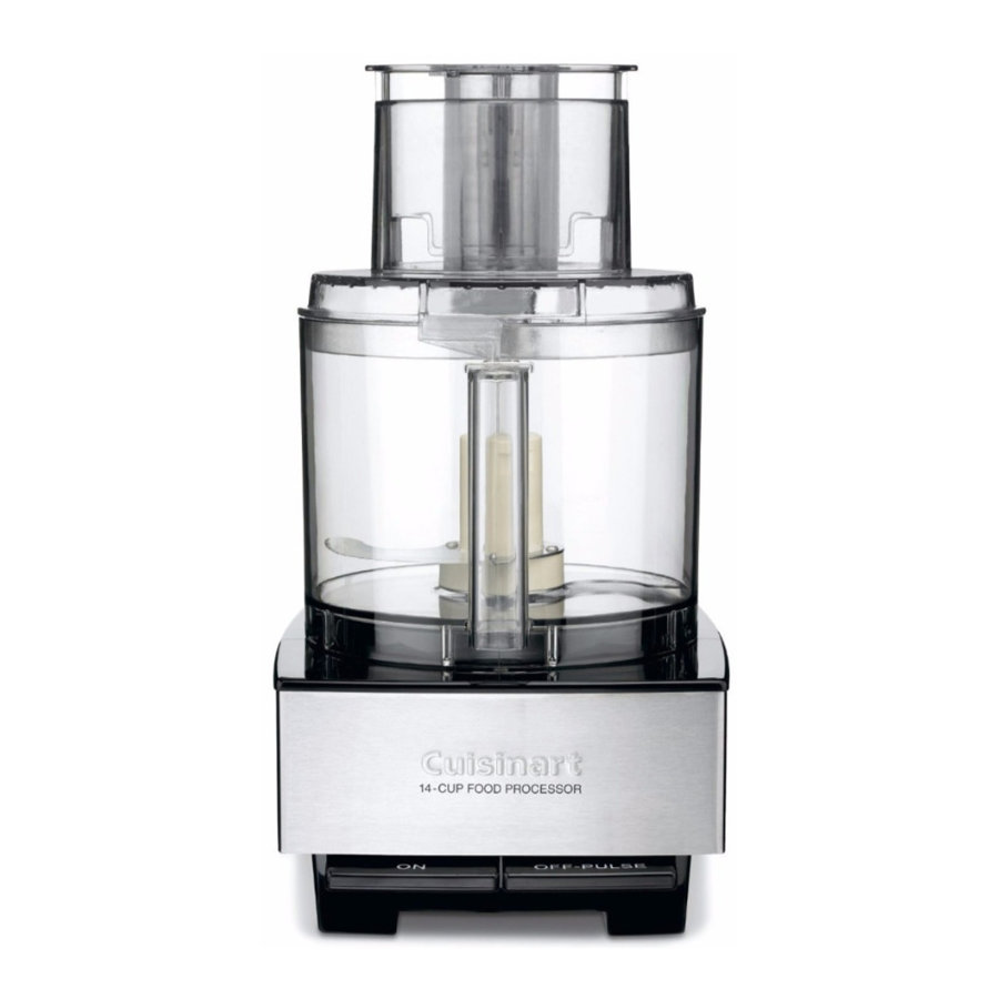 Cuisinart Food Processor 14-Cup Vegetable Chopper for Mincing, Dicing, Shredding, Puree & Kneading Dough