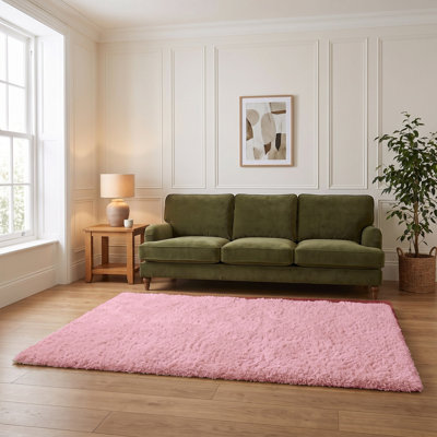 Lush Shaggy Collection Shaggy Area Rug