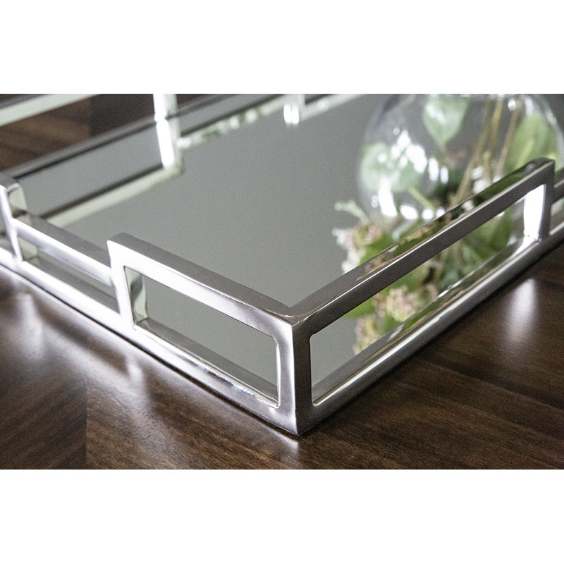 Homage Metal Tray, 5cm H x 40cm W x 25cm D