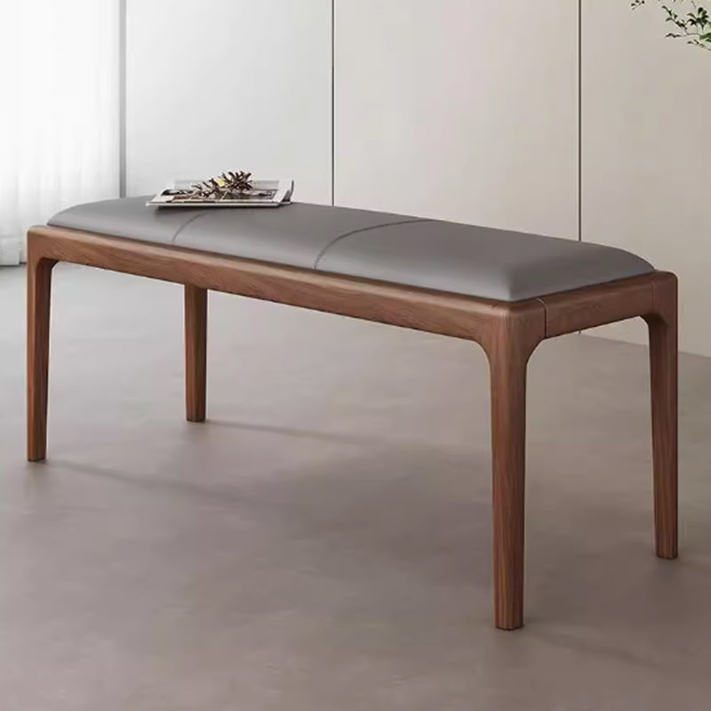 Banc de chevet simple et moderne avec tabouret à chaussures