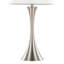 Lampe de table contemporaine en métal avec abat-jour en lin texturé 29 po Lenuxe de Grandview Gallery - ensemble de 2-2009151963