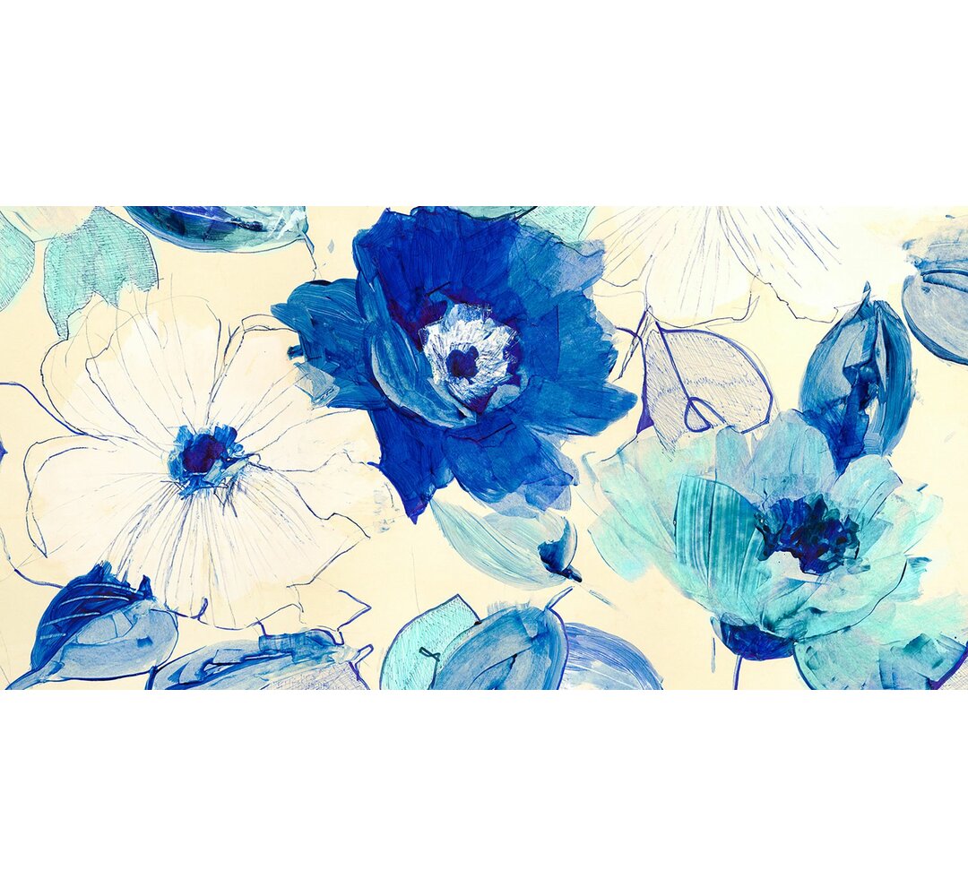 Leinwandbild Toile Fleurs von Kelly Parr