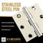 Charnière de porte simple 3 po H x 3 po-71108028