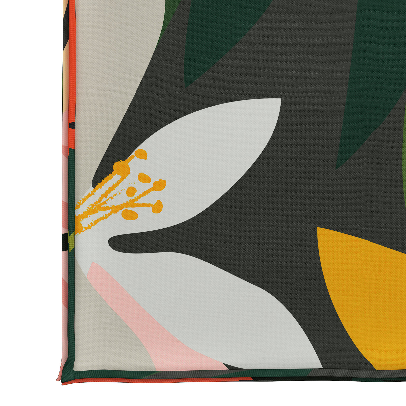 Upholstered Ottoman, Ibiza Multi