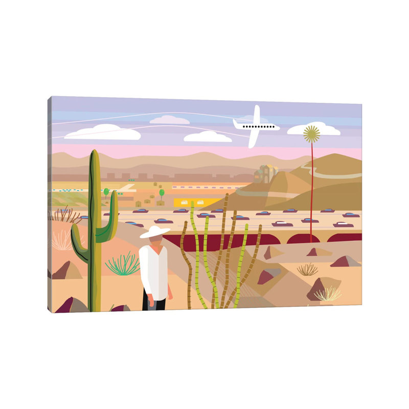 Scottsdale by Charles Harker - Wrapped Canvas Print, 20.32 cm H x 30.48 cm W