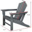 Chaise Adirondack en plastique Byrge-1371150507