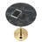 Kuriakos Round Metal Base Dining Table-1450749070