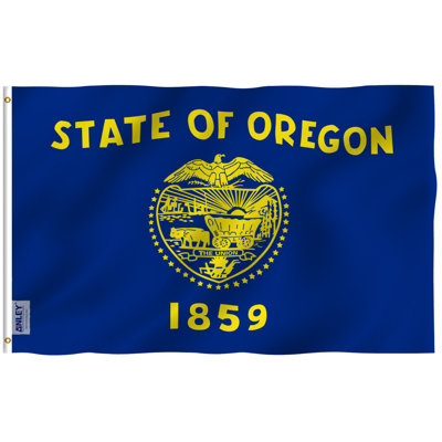 Fly Breeze 36'' H x 60'' W Oregon State Polyester Flag