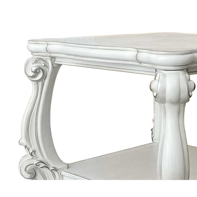 Table de bout Traditional White