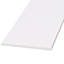 Revival 7.8" x 3.5" Bullnose Ceramic Tile Trim in White