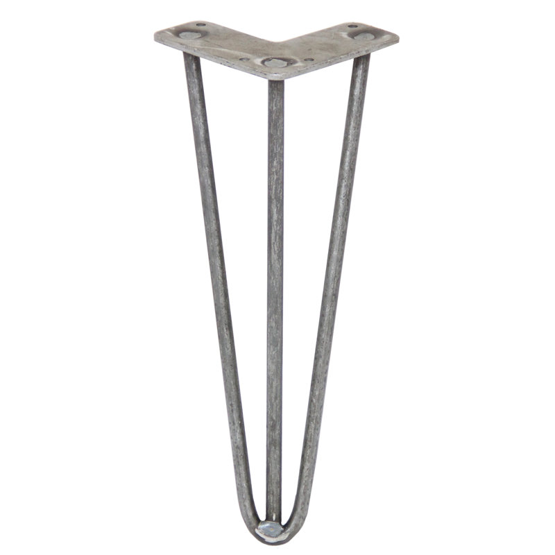 Styer Table Leg, Silver, 30.48cm H x 11cm W x 8cm D