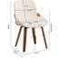 Chaise rembourrée en similicuir Kelham -525314969