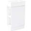 Meuble-lavabo de 18,6 po avec lavabo en céramique, armoire de rangement, tablette et porte-papier hygiénique, montage à gauche ou à droite, plus trois blancs modernes et installation à votre goût-563337176