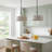 14" W 1-Light Steel Pendant-2137715616