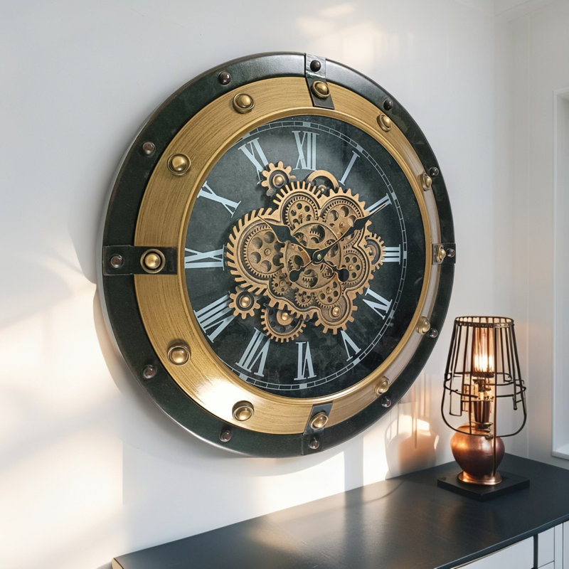 Metal Wall Clock