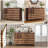 Hand-Carved Walnut Buffet Sideboard With Storage, Adjustable Shelves, And Anti-Tip Safety For Entryway Or Living Room-1769642631