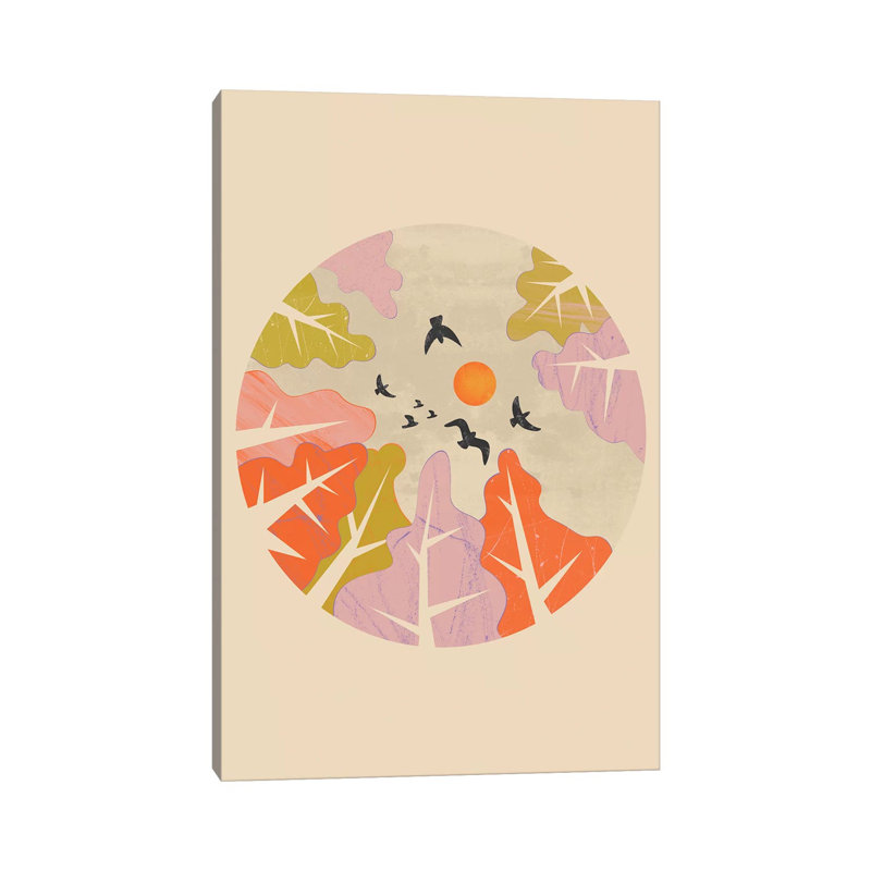 Daydreaming by Flatowl - Wrapped Canvas Gallery-Wrapped Canvas Giclée, 20.32 cm H x 30.48 cm W